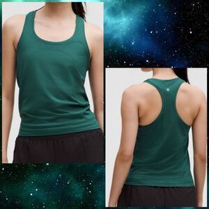 lululemon Swiftly Tech Racerback Tank Top 2.0 Waist Length | Storm Teal | Size 8